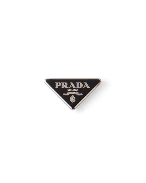 PRADA Women's Brosche in Schwarz 